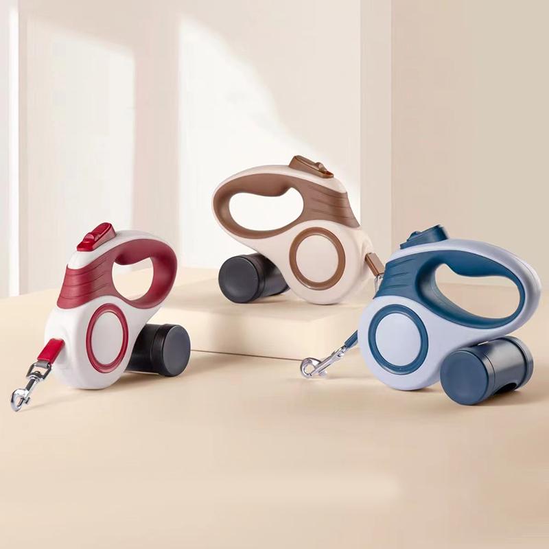 Booteely Automatic Retractable Dog Leash Extendable Rope For Outdoor Travel Walking Hiking Small Dogs Traction Rope Cat Lead