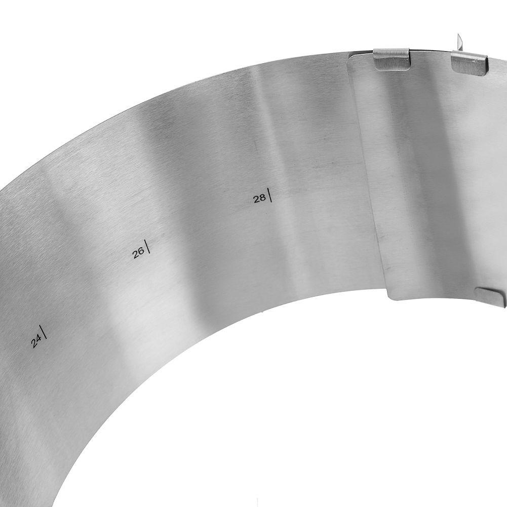 Forma do pieczenia tortu obręcz okrągła regulowana stalowa 16-30cm ORION 151780