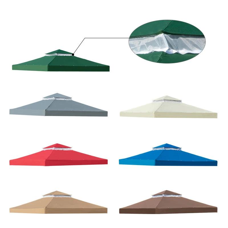 Tenda Tenda da Giardino Campeggio 3x3M Riparo Telo Impermeabile Esterno Copertura Ombra Soleale Gazebo Terrazza Edifici Giardino
