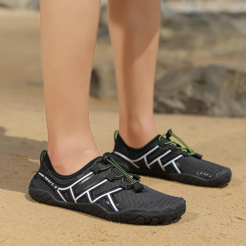 Breathable Aqua Shoes Unisex Quick Drying Beach Water Sports Shoes Non-slip Barefoot Wading Sneakers for Surfing Sailing Diving