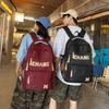Schoolbag High Value Middle and High School Student Schoolbag Korean Version Fashionable Simple Computer Bag Outdoor Travel Cool Large Capacity
