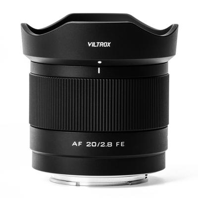VILTROX AF 20mm FE Objektiv pro Sony pro Sony IV a Další Bezzrcadlovky Objektiv F2.8, Širokoúhlý Objektiv s Bajonetem E, Full-Frame 7CR, 7CII, 7C, 7 III, 7RV,