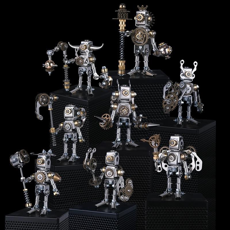 

Mechanical Saints 3D Metal Puzzle Blind Box Steampunk Assembled Models DIY Fashionable Handicraft Gifts Jigsaw Puzzle Playthings designed for Children