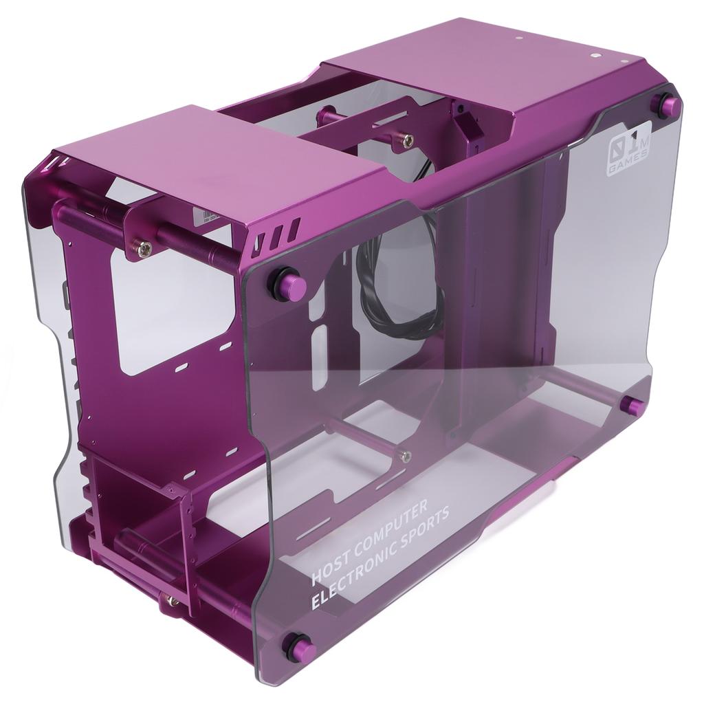 ZEAGINAL PC Case Water Cooled Unique Design Premium Material Durable Wear Resistant Anticorrosion USB3.0 ATX Case