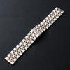 Stainless steel strap for apple watch Series 10 9 8 7 6 5 SE watchband iwatch 46mm 42mm 45mm 49mm solid metal Band Wristband