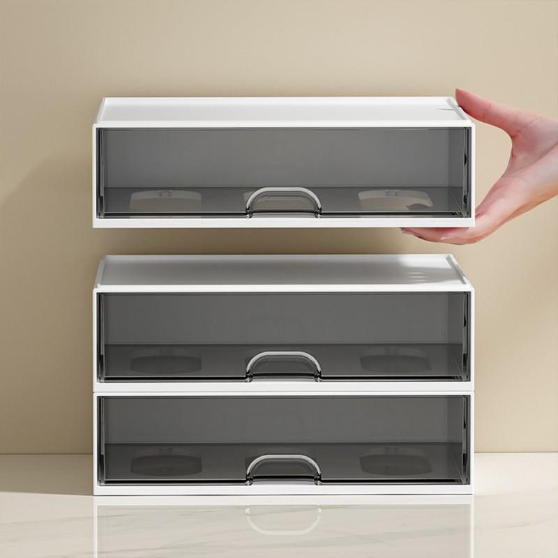 Desk Organizer With Drawers Multi-functional Pen Holder Students Office Large Capacity Storage Box