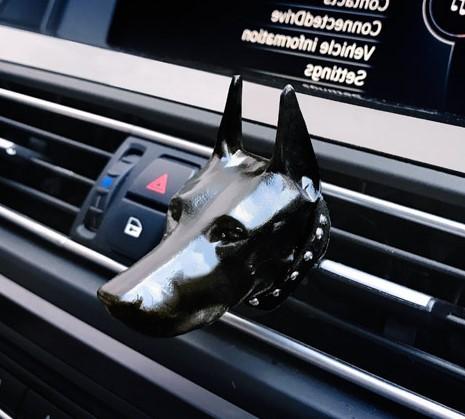 

Doberman vehicle perfume car outlet innovative car interior decoration vehicle aromatherapy lasting fragrance чёрный