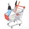 Trolley-Warenkorb, Miniatur-Supermarktbedarf für Büro, gelb