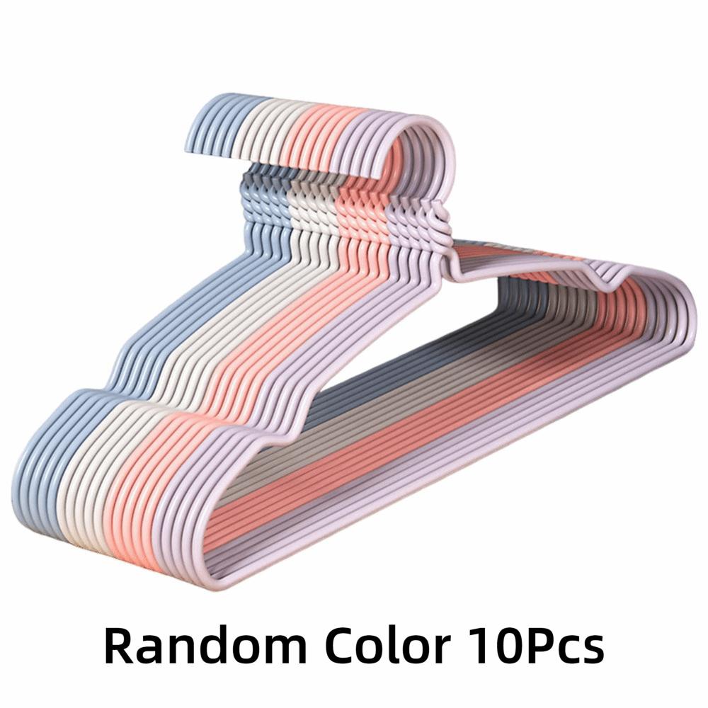Thick 43cm Clothes Hangers Non Slip Stainless Steel Clothes Rack Clothes Storage Hangers Bedrooms Wardrobes