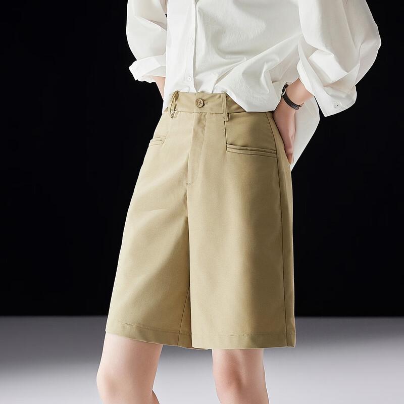 Demana Women's Straight-Leg Casual Mid-Length Pants