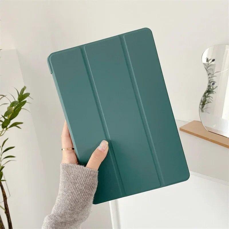 Leather Silicon TPU Back Cover for Lenovo Tab M11 Xiaoxin Pad 2024 TB330FU TB331FC Holder Shockproof Tablet Case