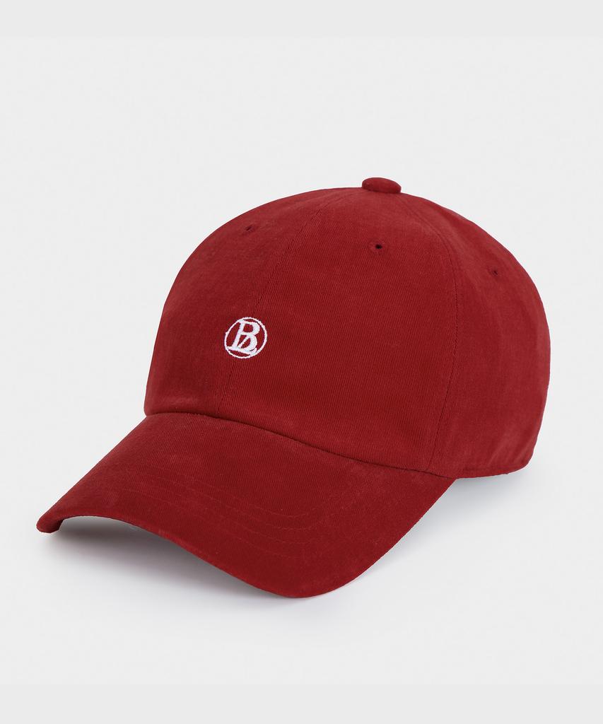 BELLOL Small B Logo Ball Cap Wine