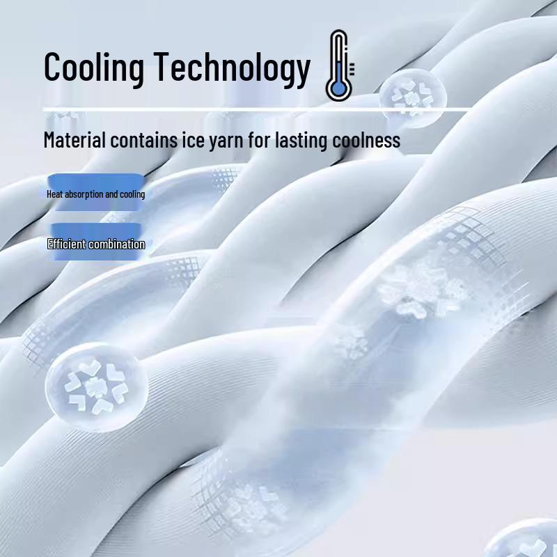 Cool & Comfortable Cartoon Ice Pad for Students - Cute Ice Silk Summer Pad