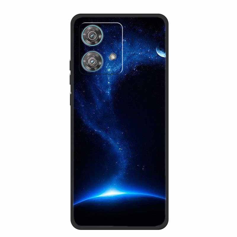 For Motorola Edge 40 Neo Case Animals TPU Soft Silicone Phone Cover for Moto Edge 40 Neo 5G Edge40 Neo Shockproof Wolf Fundas