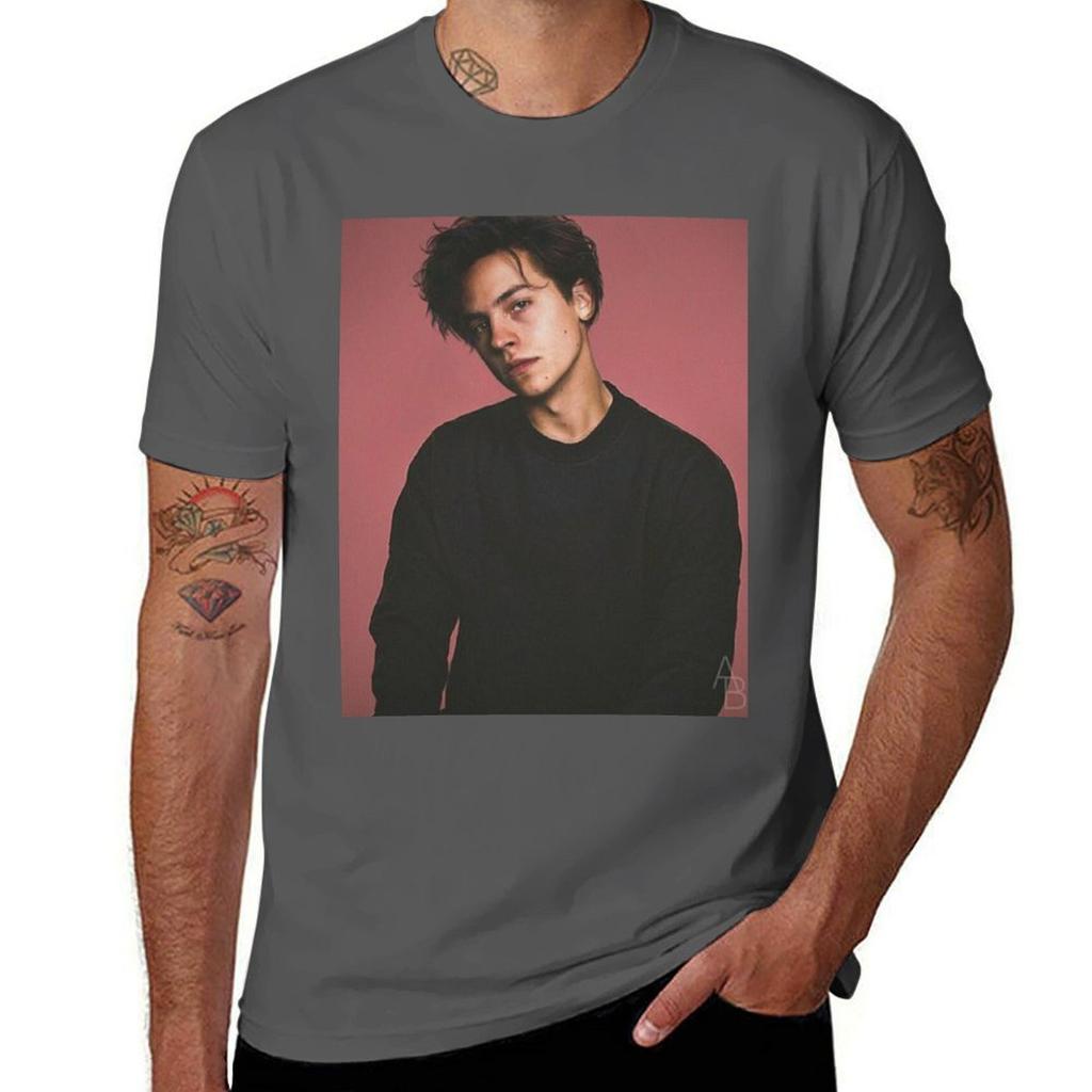 Cole Sprouse Tshirt Casual Pattern Print Tee Shirt Tshirt