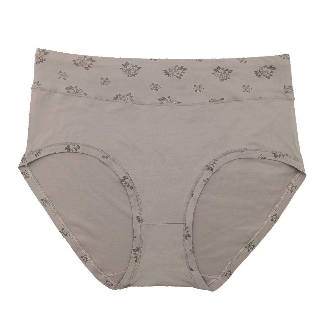 

Трусики з високою посадкою з принтом для мами - Трикутні трусики, що піднімають стегна, для жінок 1XL (60-70 kg)