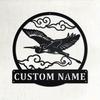 Metal Bird Wall Art Sculpture Home Decor Intricate Cutout Silhouette