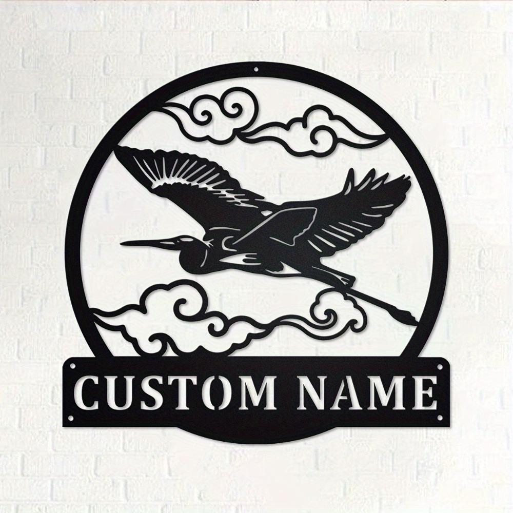 Metal Bird Wall Art Sculpture Home Decor Intricate Cutout Silhouette