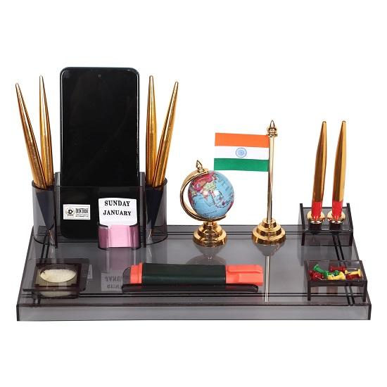 Akrylový stojan na pera, držáky na tužky, na kancelářský stůl/pracovní stůl/kancelářský stůl/kancelářské potřeby/studium