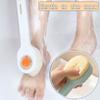 1Pcs Long Handle Bath Brush Soft Hair Automatic Liquid Bath Brush Bathroom Body Brushes Mud Back Scrubber Shower Massage Brushes