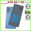 Back Housing Back Battery Cover LCD Front Middle Frame For Samsung Galaxy A72 4G 5G A725 A726 Camera Lens Rear Door Housing