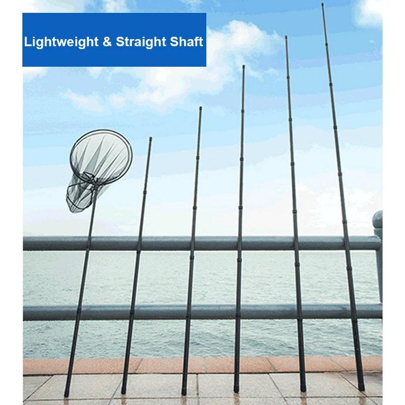 Buy 1.8-3.45m High Quality Carbon Fishing Net Fish Landing Hand Net ...