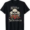 Funny Necromancer Shirt Halloween Undead, Skulls And Roses T-Shirt