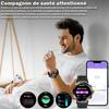 Montre Connectée Homme - WENZYLIQUOX - 1,43" AMOLED - 400mAh - 100+ Modes Sportifs - 2 Bracelets