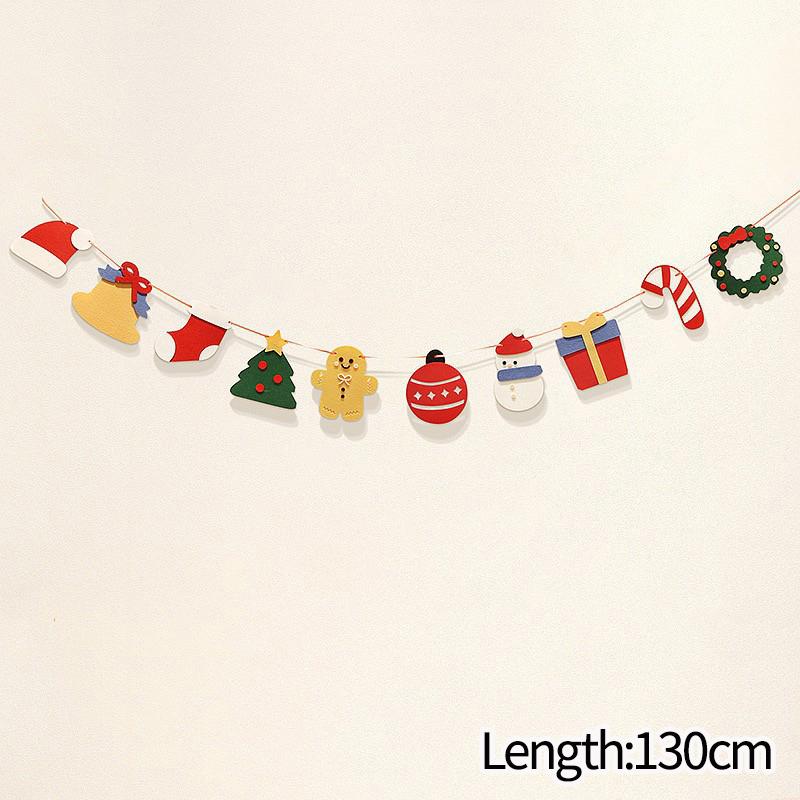 Christmas Tinsel Ribbons with Bow Christmas Banner Decoration Wall Hanging Pendants Home Decoration New Year Room Decor Navidad