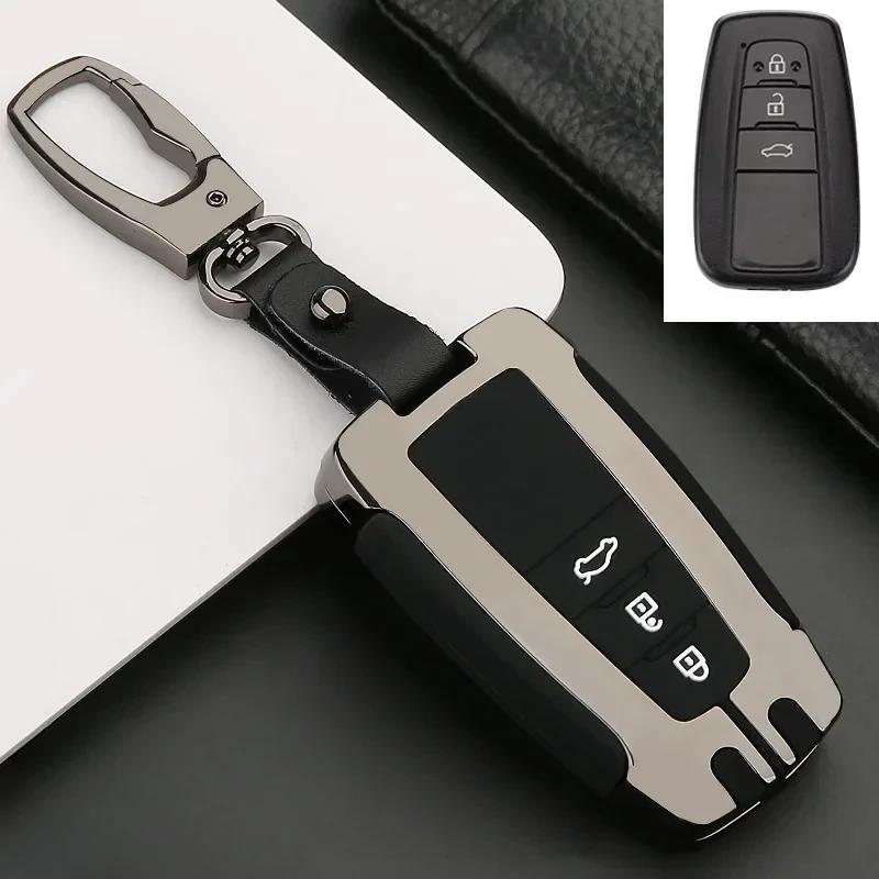 Car Key Case Cover for Toyota Avalon Camry RAV4 Prius CHR C-HR Corolla Land Cruiser Prado Auris Avensis Verso Yaris QG5