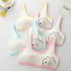 Anime Series Kitty Young Girl Vest BH Pubertet Pure Cotton Student Undertøy Sett Clean Health Jenter Feriegave