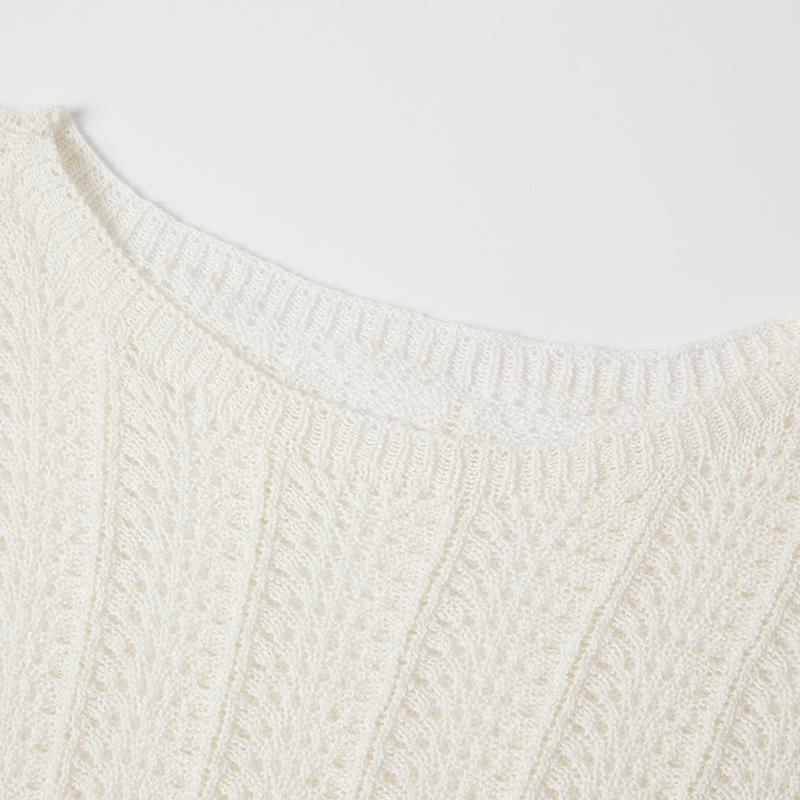 Knitted Top+camisole Dress Light Mature Style Two-piece Set