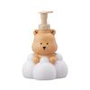 Dispensador de Jabón Espumoso de Oso de Dibujos Animados de 250/500ml, Dispensadores de Gel Hidroalcohólico y Botella con Bomba de Champú Recargables para Colección de Baño