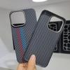 Magnetic Aramid Fiber Phone Case IPhone 16 Pro ProMax 15 14 13 Slim Shockproof