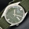 JAPAN VINTAGE SEIKO 5 AUTOMATIC 7S26A MENS GREEN COLOR DIAL WATCH A701433-5 R206b-a701433