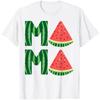 Funny Watermelon Mama Vintage Summer Fruit Mom T-Shirt Oversized T Shirt Cotton Casual Daily Four Seasons Tees Unisex