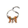Verstellbares Edelstahl-Charme-Armband mit Winnie Puuh und Zeichentrickfiguren für Damen und Herren