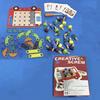 Kreative Schraubenpuzzle-Spielzeuge DIY Bohrschrauben Demontage Zubehör Spiel Elektrische Bohrer Spielzeug für Kinder Rollenspiel Werkzeugkasten Spielzeug