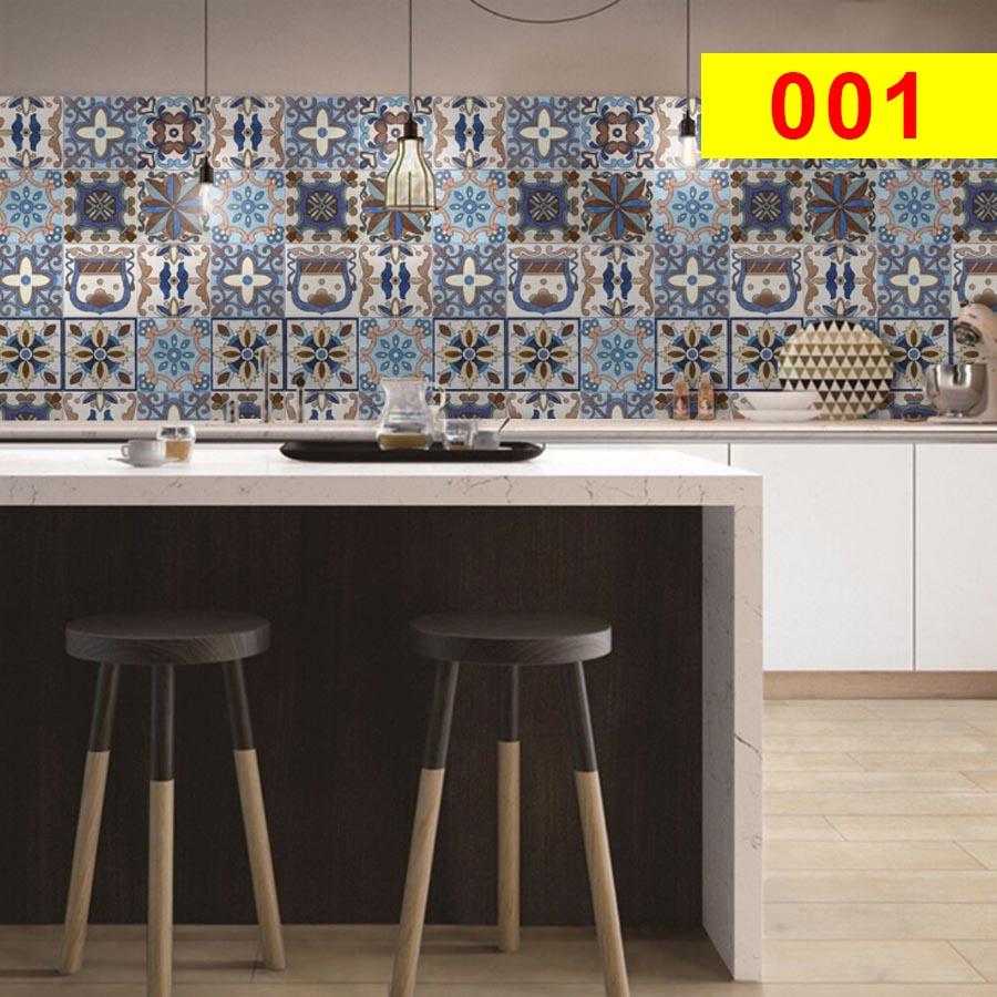 PVC Kitchen Oil-Proof Film High-Temperature Resistant Self-Adhesive Wall Stove Anti-Fume Waterproof Stickers for Tile Floors