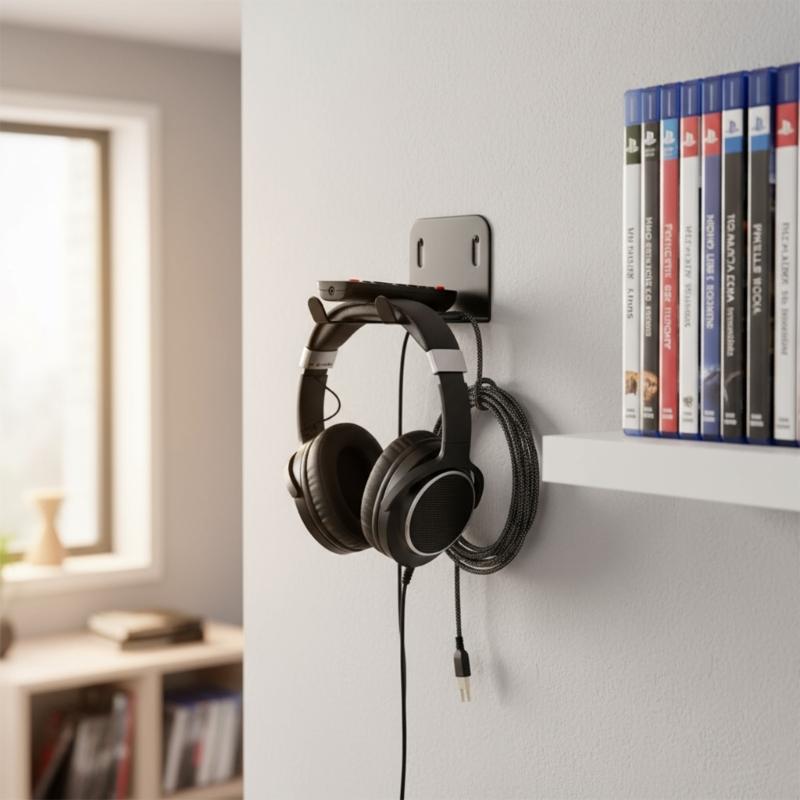 Metal Wall Mount Trimmer Rack With Multiple Hook Shelves Quick Setups Portable Kitchen Storage Solution For Home Use