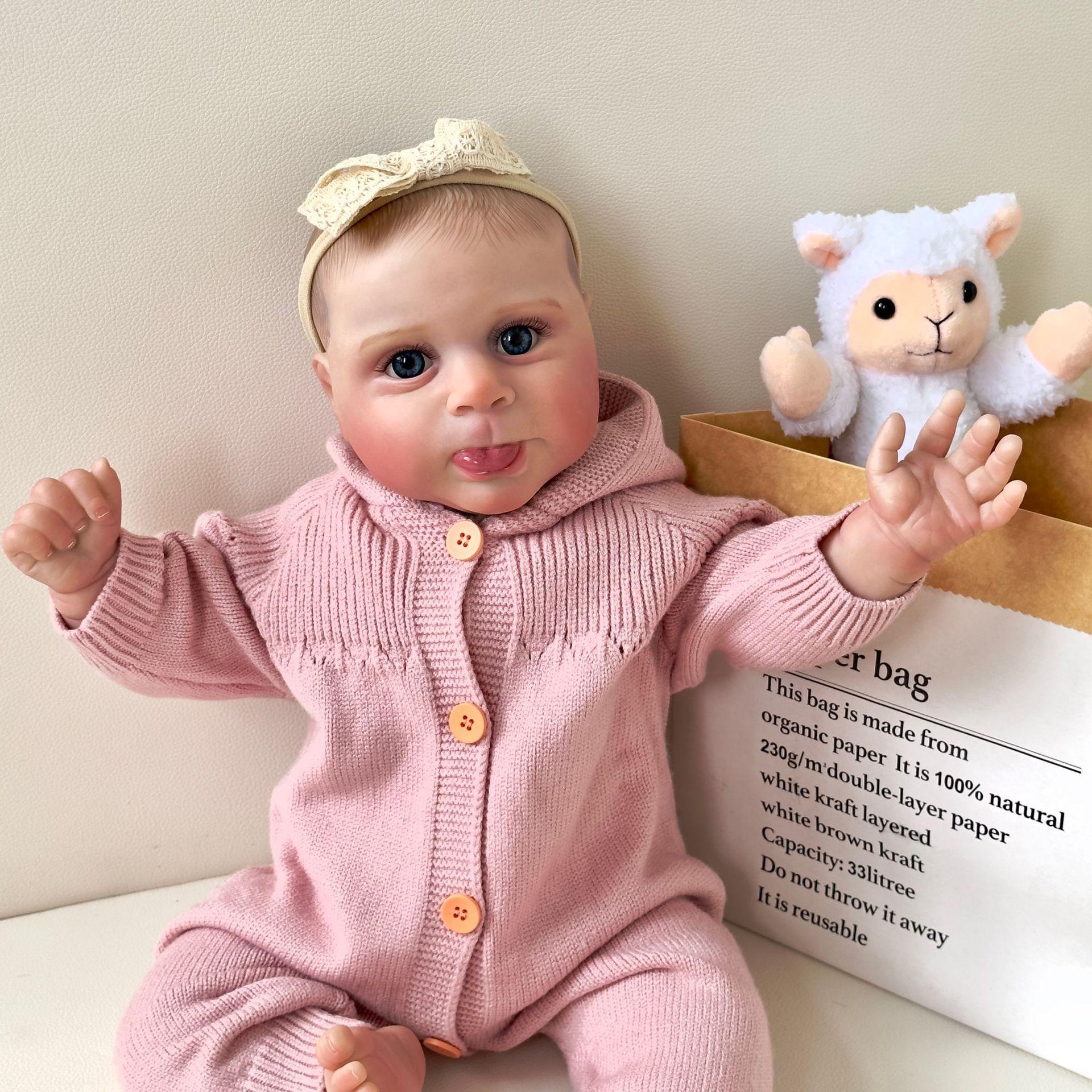 19-дюймовая кукла Reborn для новорожденных Sebby — фото 5