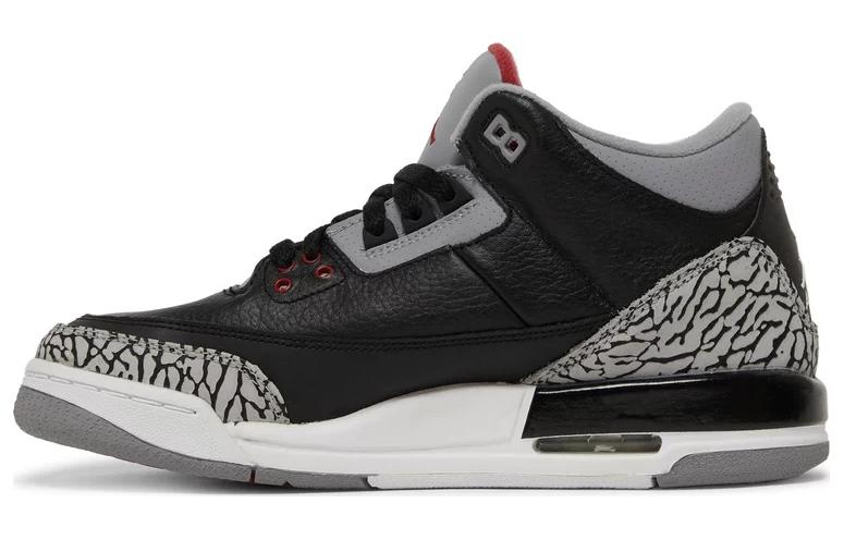 Jordan 3 Retro Black Cement 2011 GS 398614-010 36