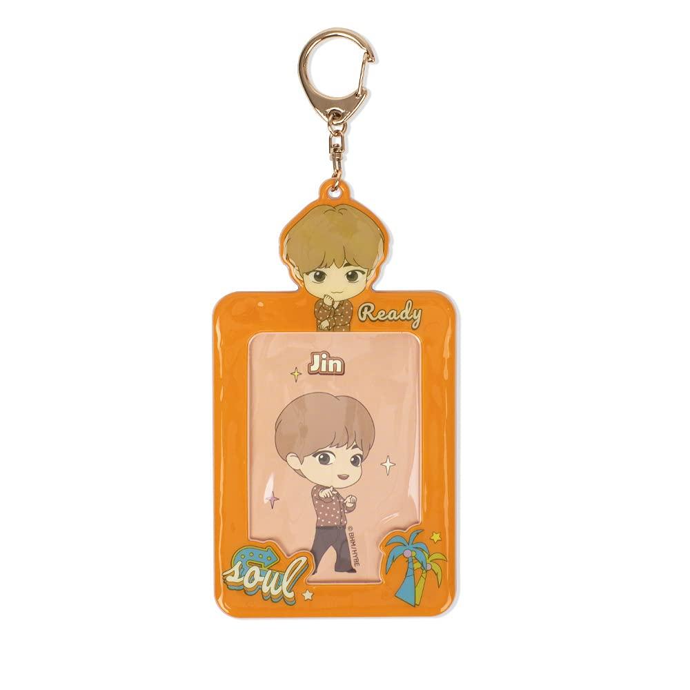 ROYCHE TinyTAN Photo Card Keychain (Jin) TinyTAN-PCH-D-JIN