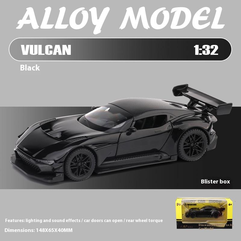 1:32 Martin Vulcan alloy model, cool desktop decoration, exquisite ornament, Halloween/Christmas/birthday gift