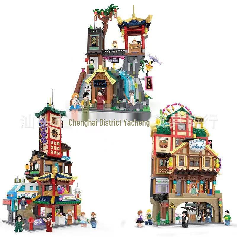 Beleduc Mini Bricks: Hongyadong Skylines & Light Rail Adventure