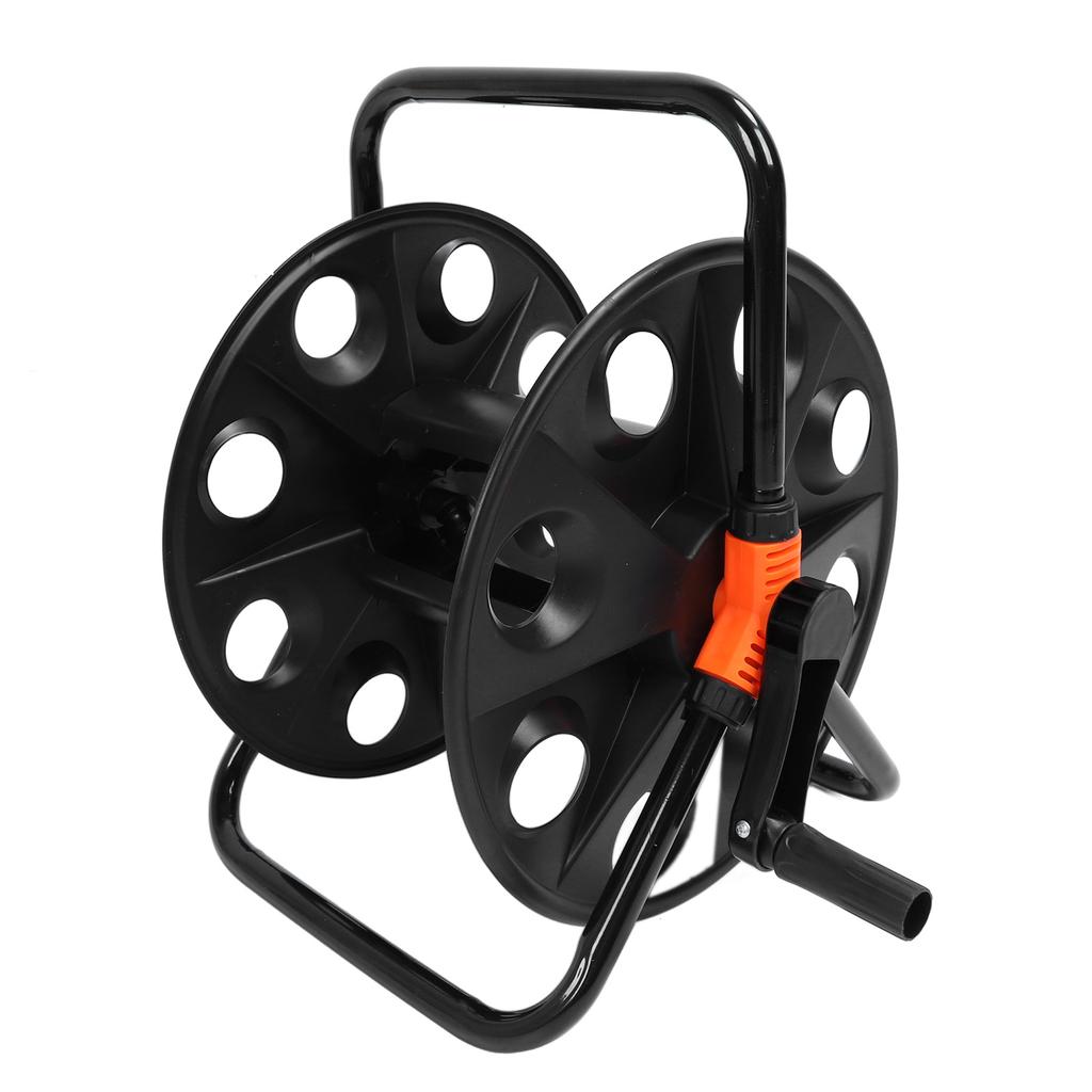 Garden Hose Reel Professional Reinforced 164.0ft Water Hose Reel Water Hose Holder for Outside Garden Car Lawn Yard