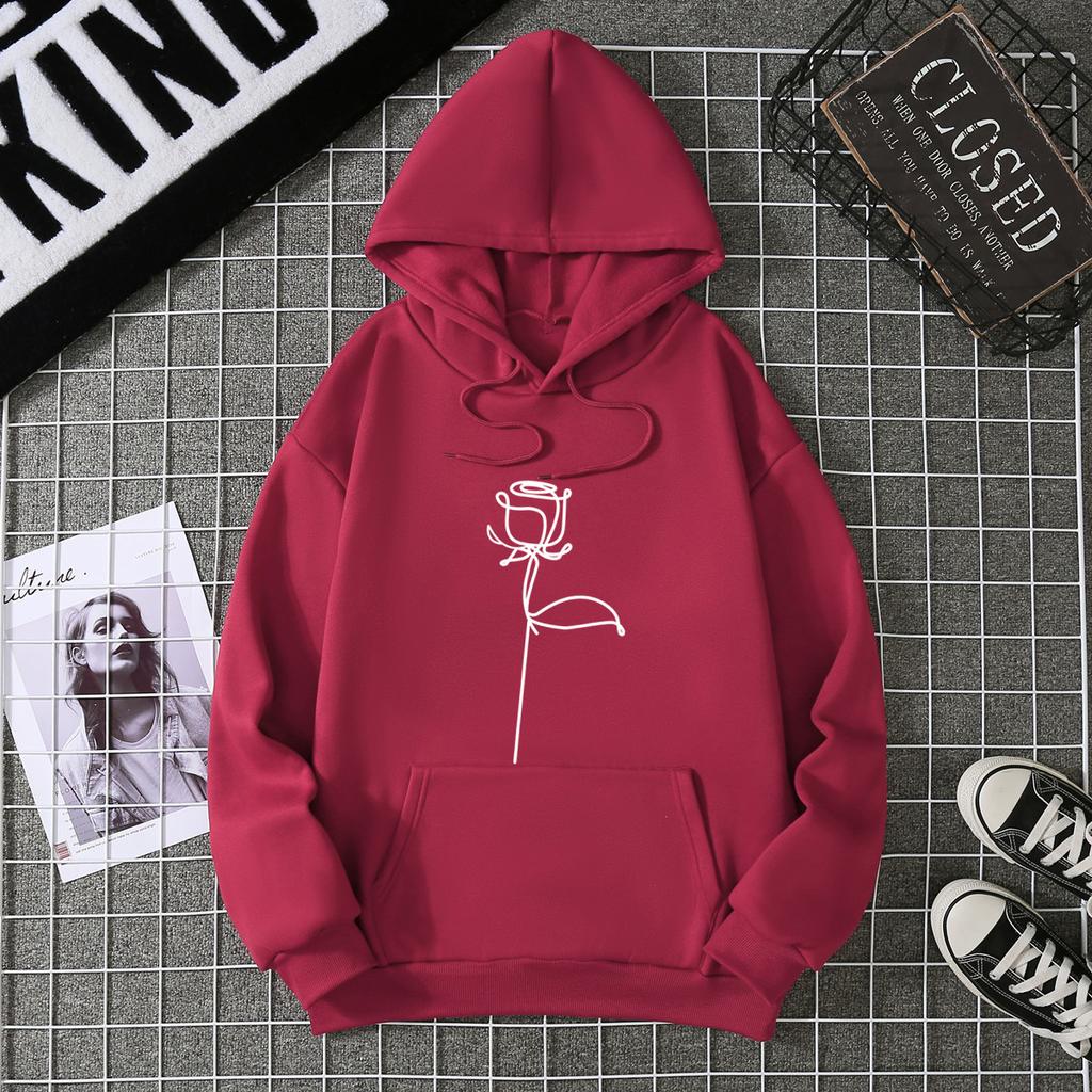 Winter thickened fleece sweater women's 2025 new autumn and winter large thermal loose hooded top