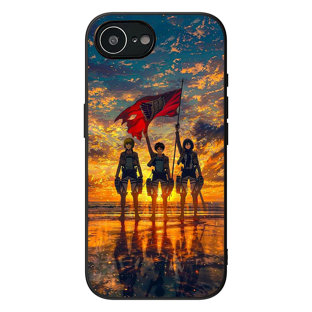 for Samsung Galaxy A25 A37 A57 A12 A14 A50 A51 A70 A71 A72 A21S A04 M15 Note 20 9 8 10 Case Levi Attack Eren On Titan Jaeger