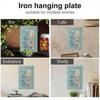 Metal Wall Art, Retro Farmhouse Cow Windmill, Kitchen Decor