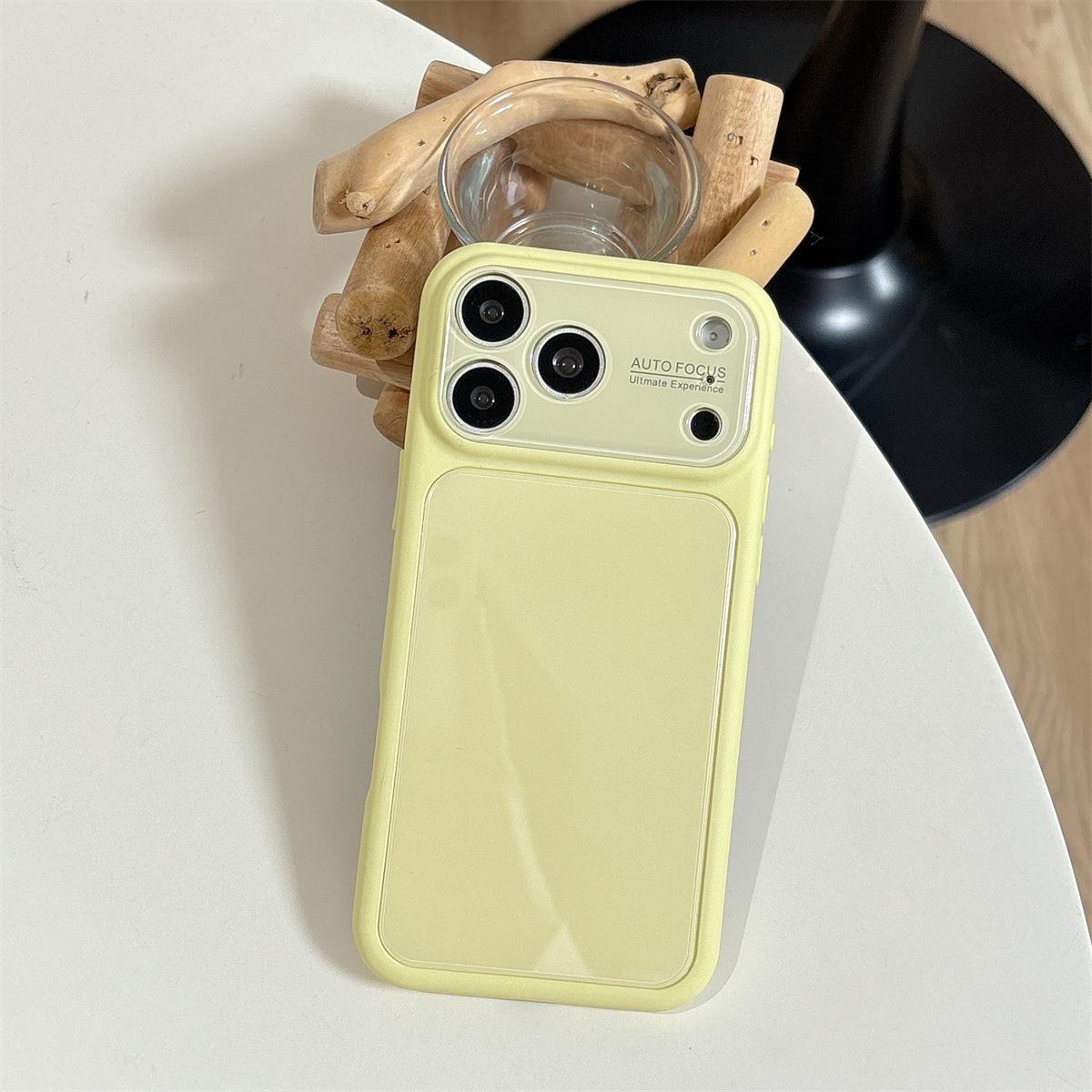 

Apple iPhone 15 ProMax Drop-Proof Pure Color Case with Window Feature iPhone 17 Pro Max